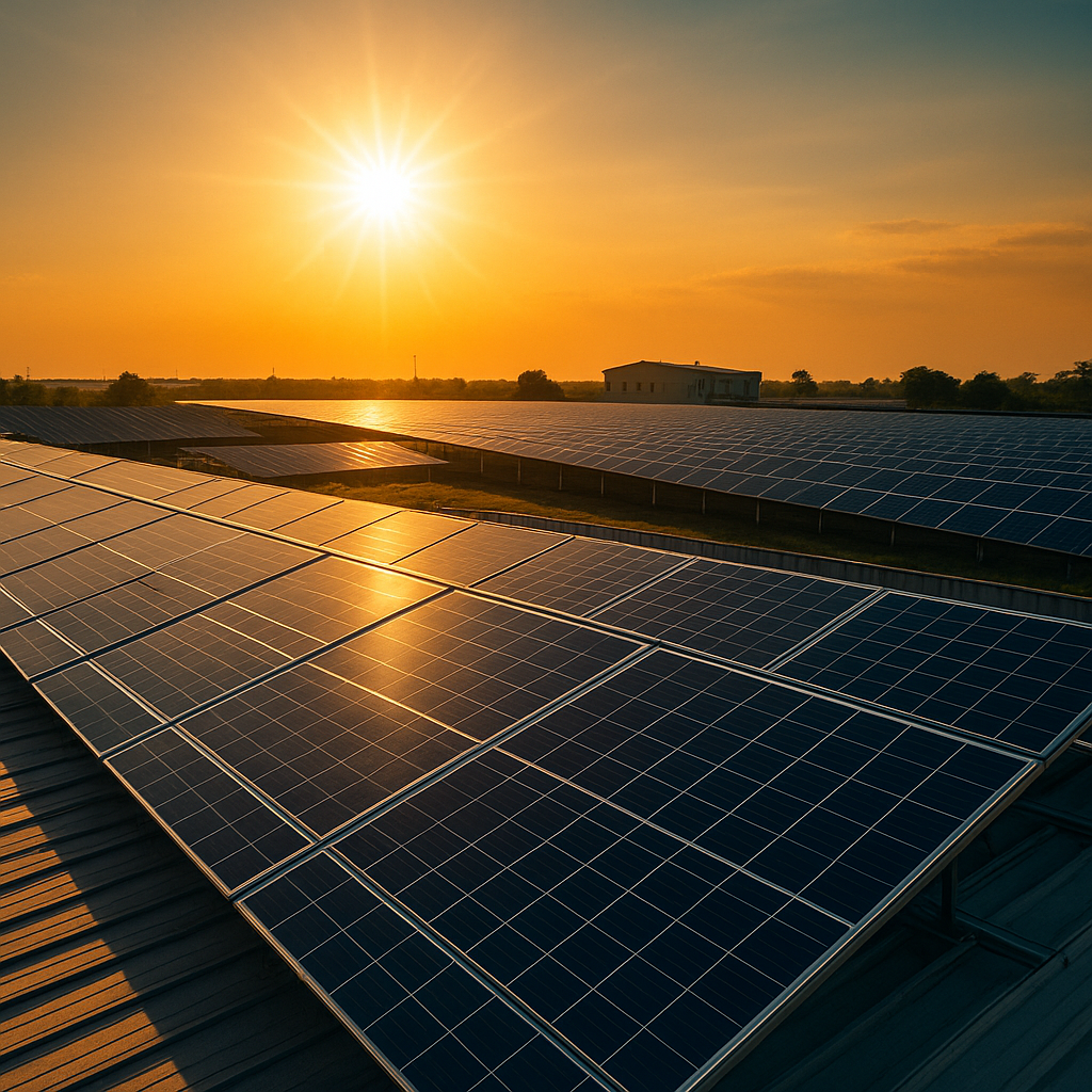 Residential Solar Installation - rooftop solar panels